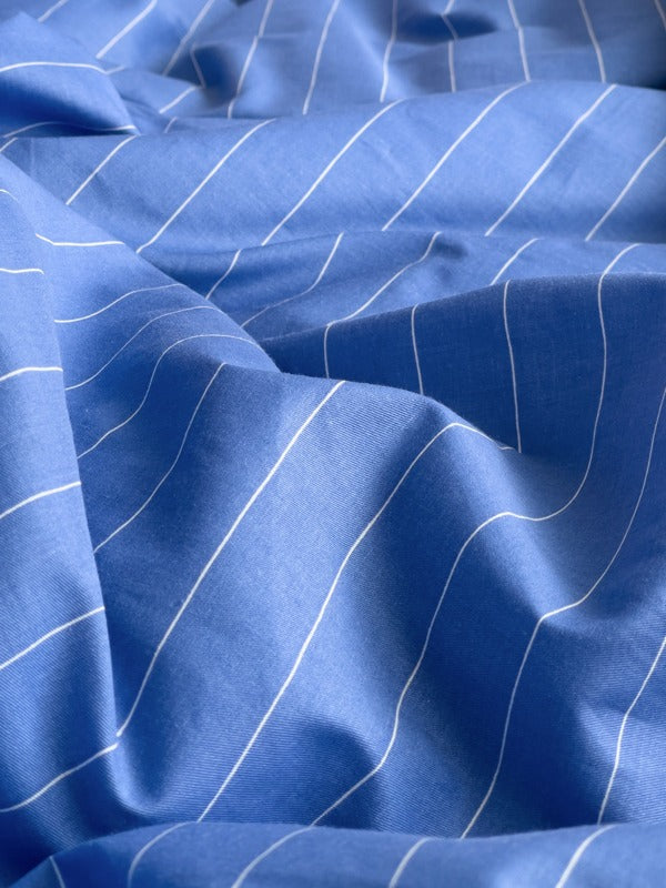Camden Stripe Cotton Twill Duvet Cover original reference image 41