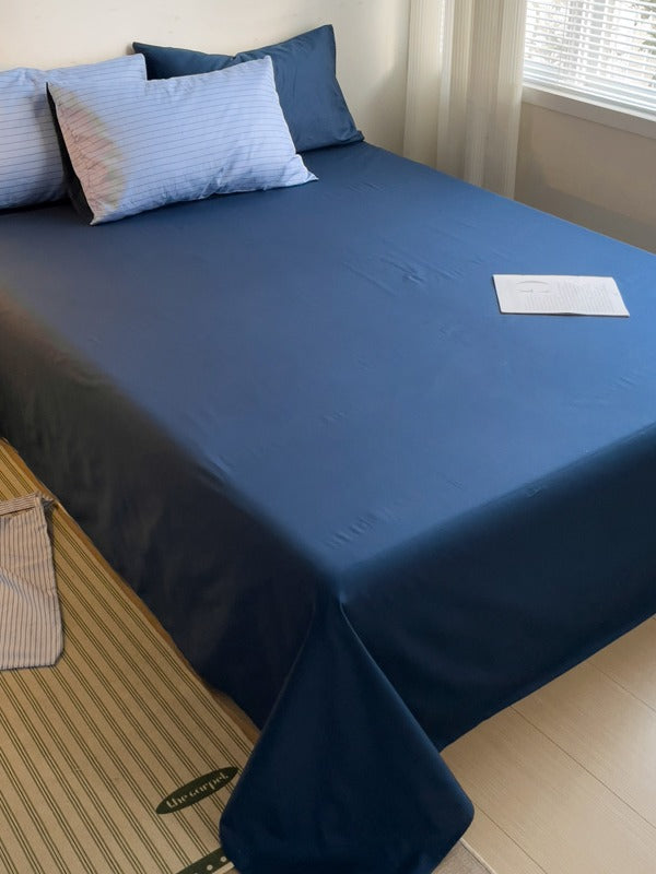 Camden Stripe Cotton Twill Duvet Cover original reference image 49