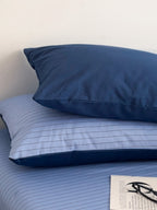 Camden Stripe Cotton Twill Duvet Cover original reference image 51