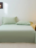 Campus Gingham Check Washed Cotton Duvet Cover original reference image 19
