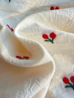 Celeste Clipped Jacquard Cotton Duvet Cover original reference image 5