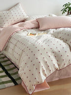 Celeste Clipped Jacquard Cotton Duvet Cover original reference image 9