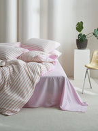 Cloud Crinkle Cotton Muslin Duvet Cover original reference image 1