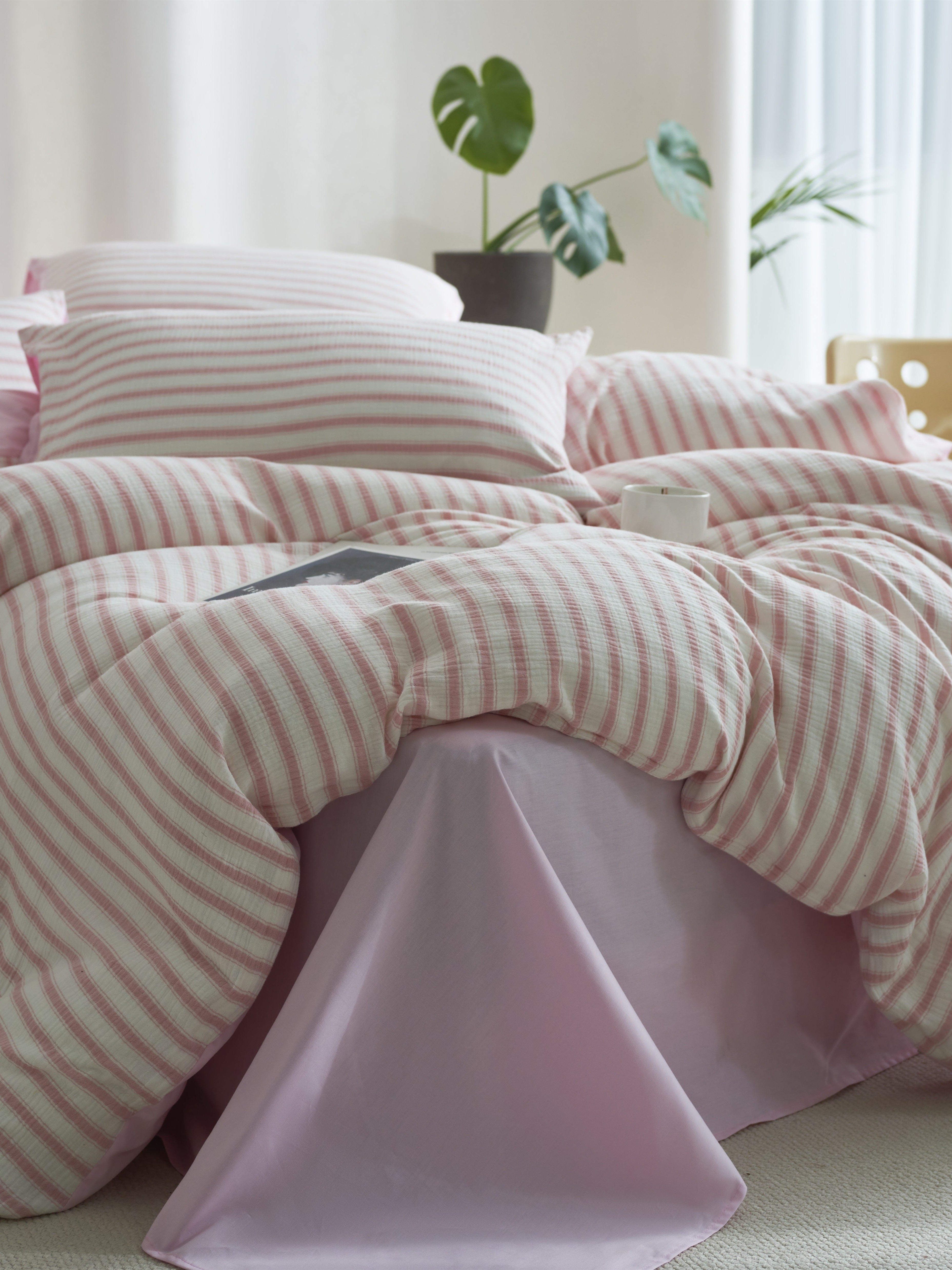 Cloud Crinkle Cotton Muslin Duvet Cover original reference image 4