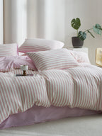 Cloud Crinkle Cotton Muslin Duvet Cover original reference image 5