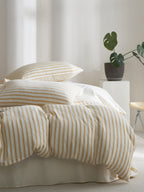 Cloud Crinkle Cotton Muslin Duvet Cover original reference image 7