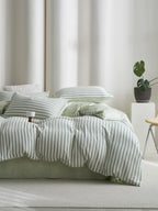 Cloud Crinkle Cotton Muslin Duvet Cover original reference image 26