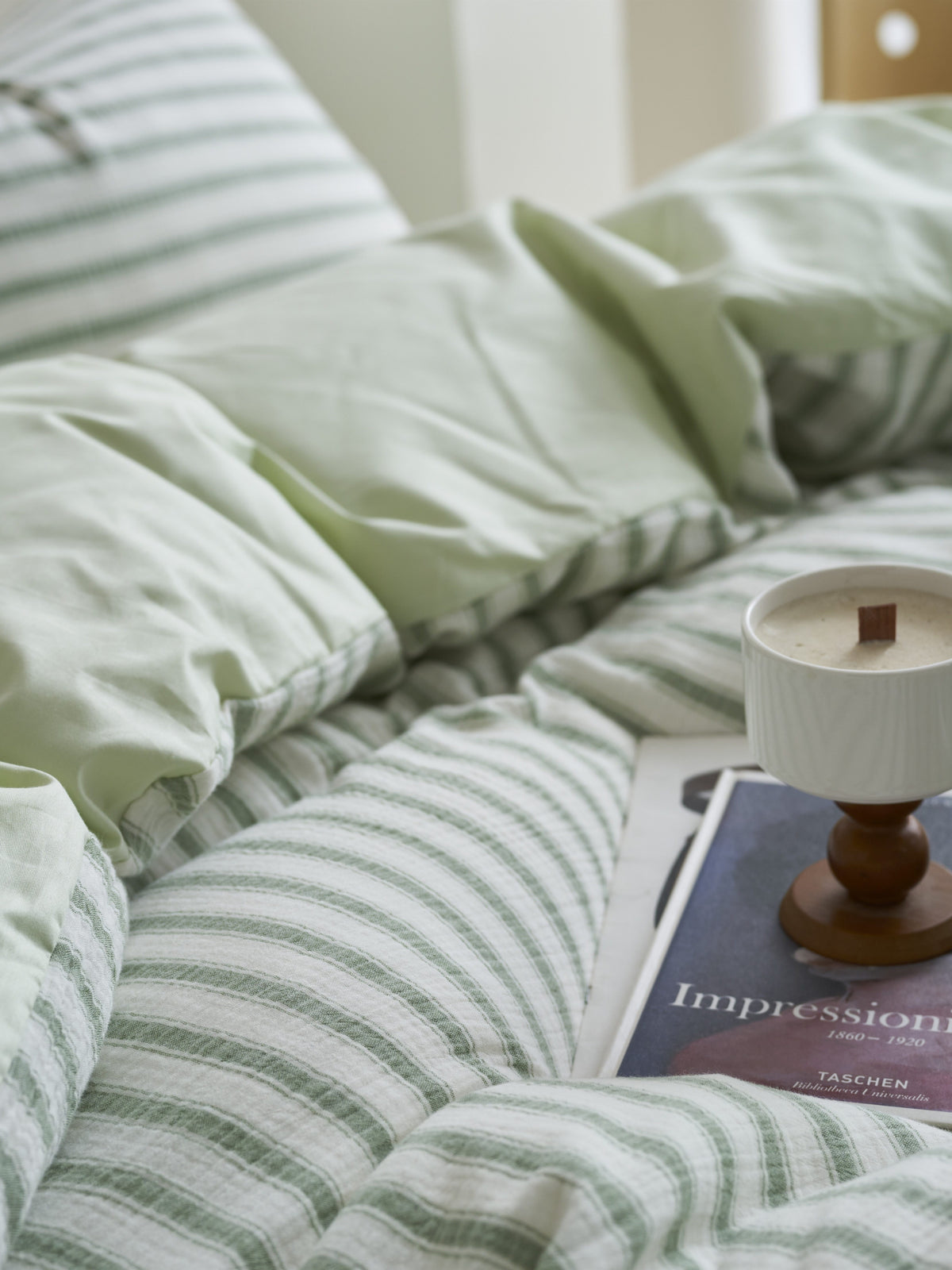 Cloud Crinkle Cotton Muslin Duvet Cover original reference image 28