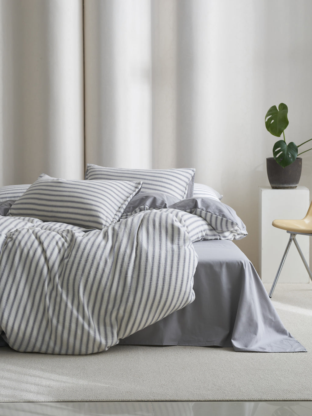 Cloud Crinkle Cotton Muslin Duvet Cover original reference image 31