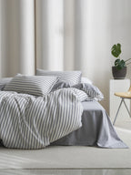 Cloud Crinkle Cotton Muslin Duvet Cover original reference image 31