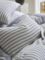 Cloud Crinkle Cotton Muslin Duvet Cover original reference image 34