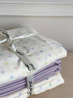 Cloud Dot Double Gauze Cotton Duvet Cover original reference image 4