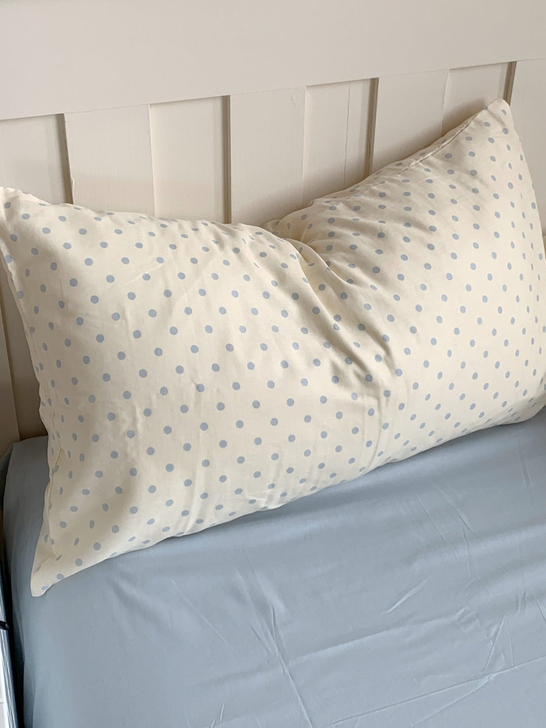 Cloud Dot Double Gauze Cotton Duvet Cover original reference image 11