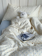 Cloud Dot Double Gauze Cotton Duvet Cover original reference image 15