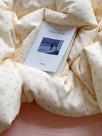 Cloud Dot Double Gauze Cotton Duvet Cover original reference image 21