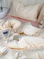 Cloud Dot Double Gauze Cotton Duvet Cover original reference image 24