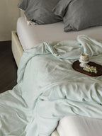 Cloud Linen Silk Blend Comforter original reference image 19