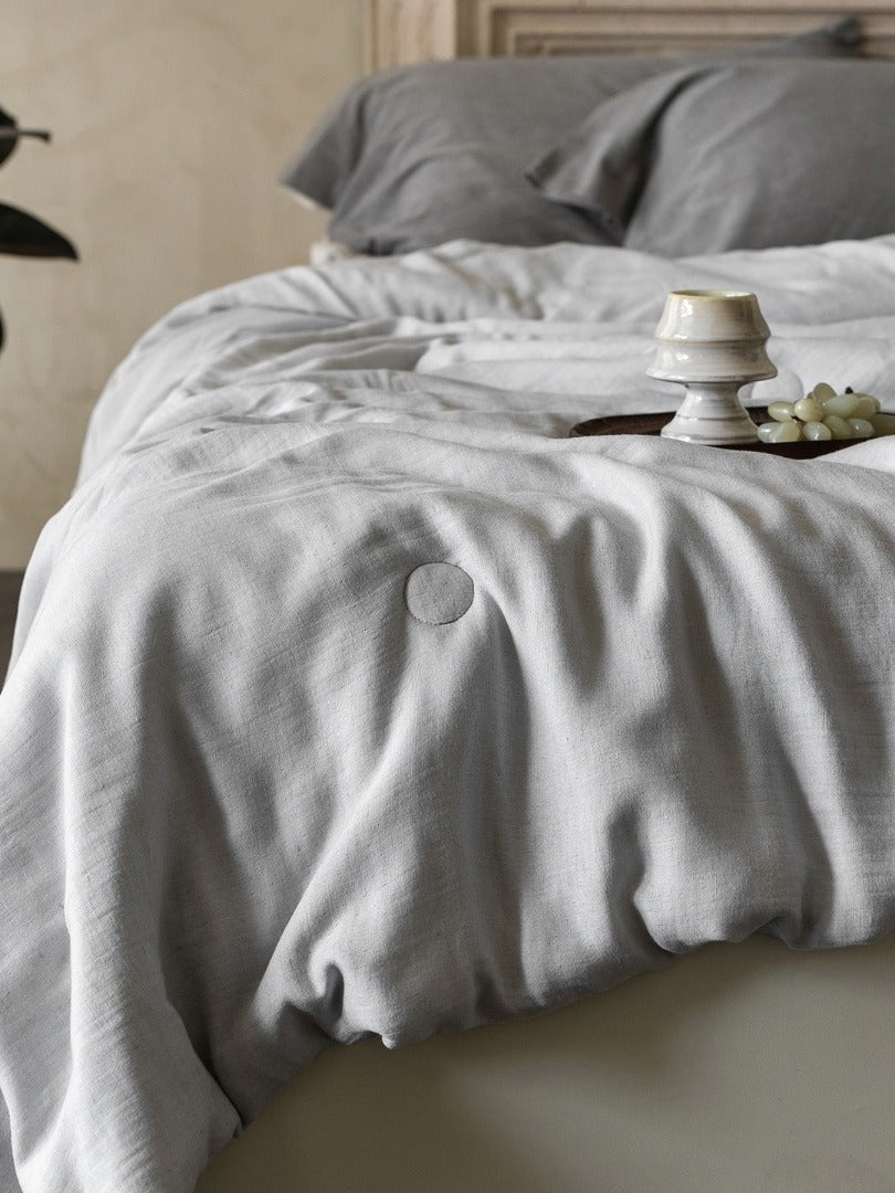 Cloud Linen Silk Blend Comforter original reference image 25