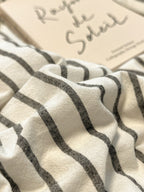 Colorblock Stitch Washed Cotton Duvet Cover original reference image 25