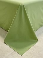 Colorblock Stitch Washed Cotton Duvet Cover original reference image 38