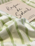 Colorblock Stitch Washed Cotton Duvet Cover original reference image 40