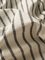 Colorblock Stitch Washed Cotton Duvet Cover original reference image 43