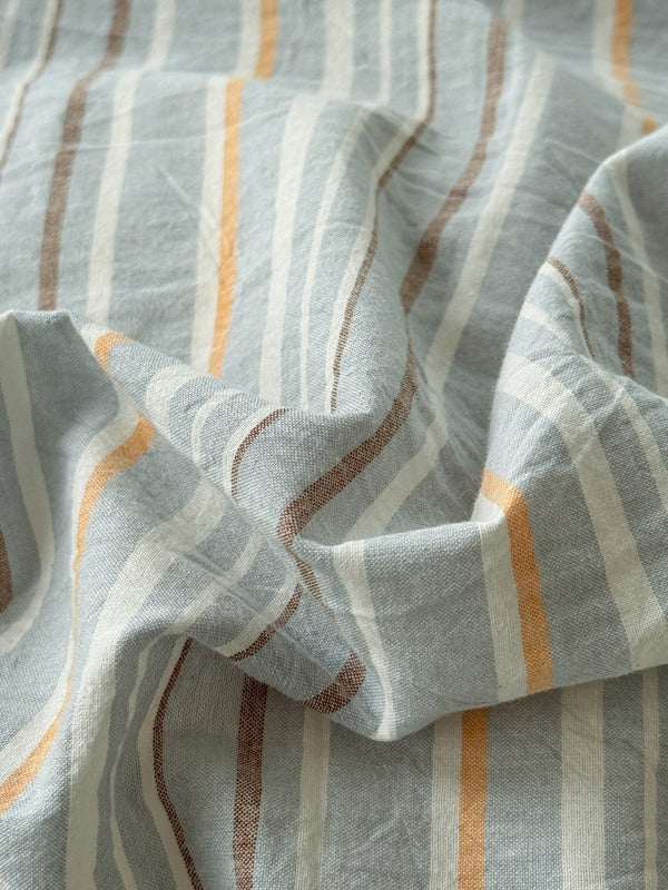 Cove Stitch Washed Cotton Duvet Cover original reference image 4