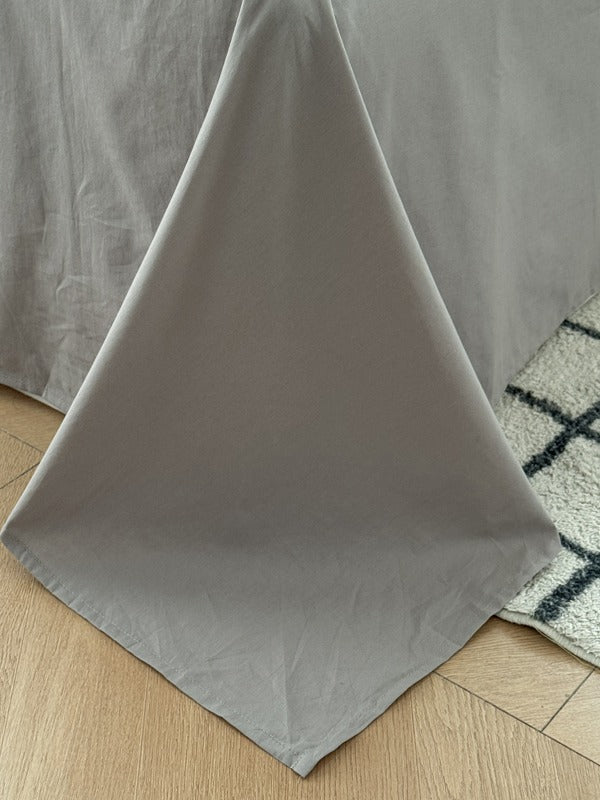 Cove Stitch Washed Cotton Duvet Cover original reference image 5