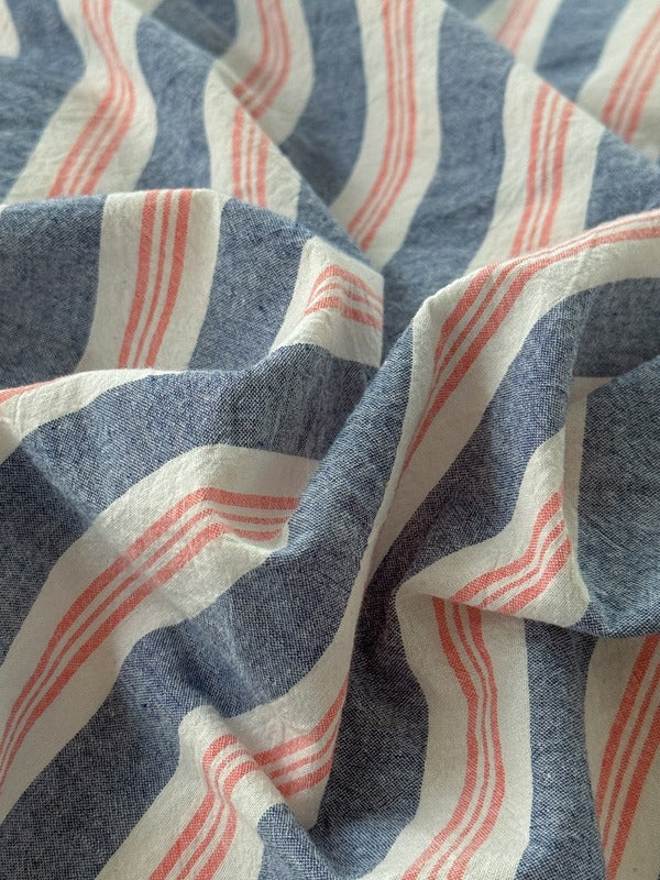 Cove Stitch Washed Cotton Duvet Cover original reference image 16