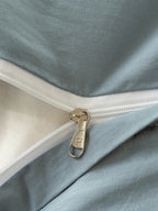 Cove Stitch Washed Cotton Duvet Cover original reference image 17
