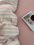 Cove Stitch Washed Cotton Duvet Cover original reference image 21