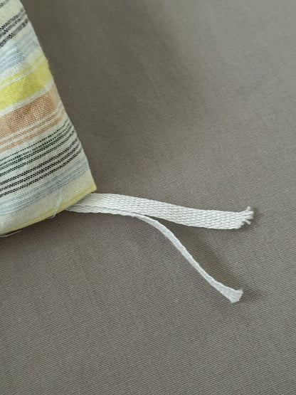 Cove Stitch Washed Cotton Duvet Cover original reference image 35