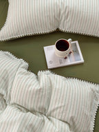 Cove Stitch Washed Cotton Duvet Cover original reference image 39