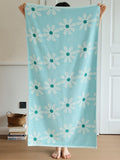 Daisy Jacquard Cotton Bath Towel original reference image 1