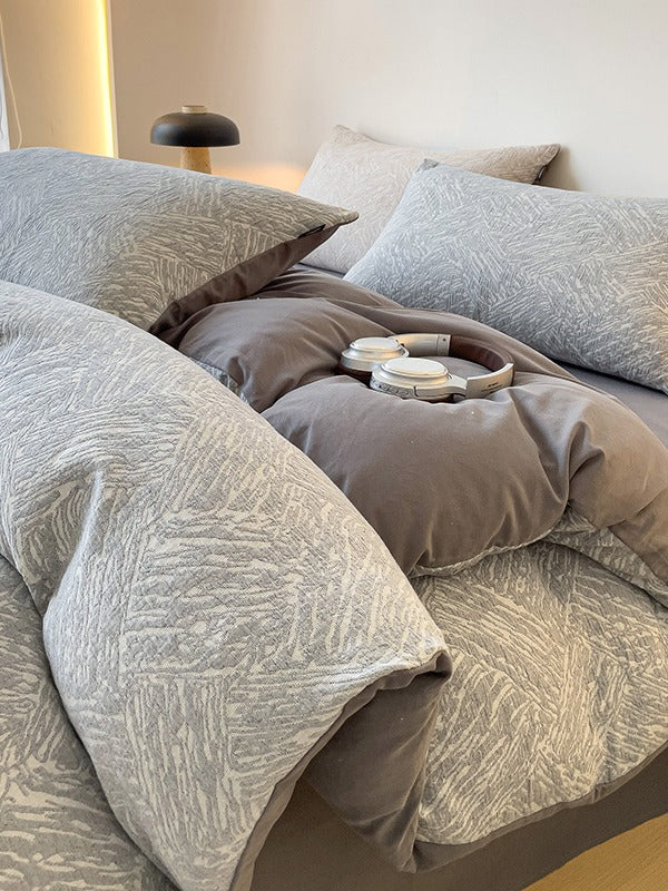 Everweave Cotton Gauze Jacquard Duvet Cover original reference image 12