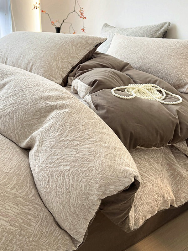 Everweave Cotton Gauze Jacquard Duvet Cover original reference image 18