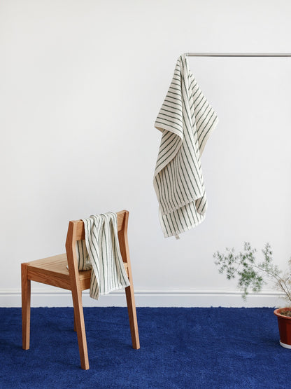 Fine Line Stripe Cotton Bath Towel original reference image 4