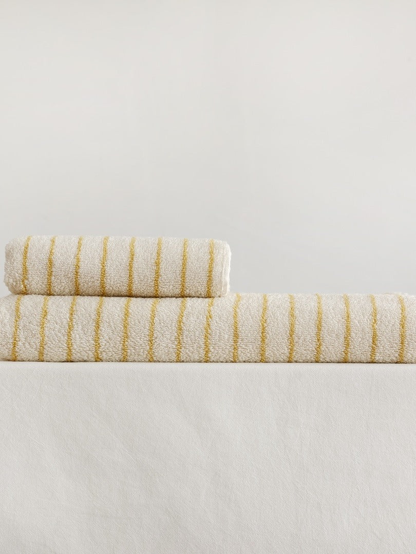 Fine Line Stripe Cotton Bath Towel original reference image 5