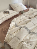 Flora Loom Cotton Jacquard Duvet Cover original reference image 8