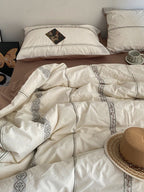 Flora Loom Cotton Jacquard Duvet Cover original reference image 10