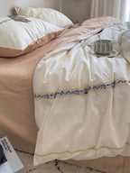 Flora Loom Cotton Jacquard Duvet Cover original reference image 20