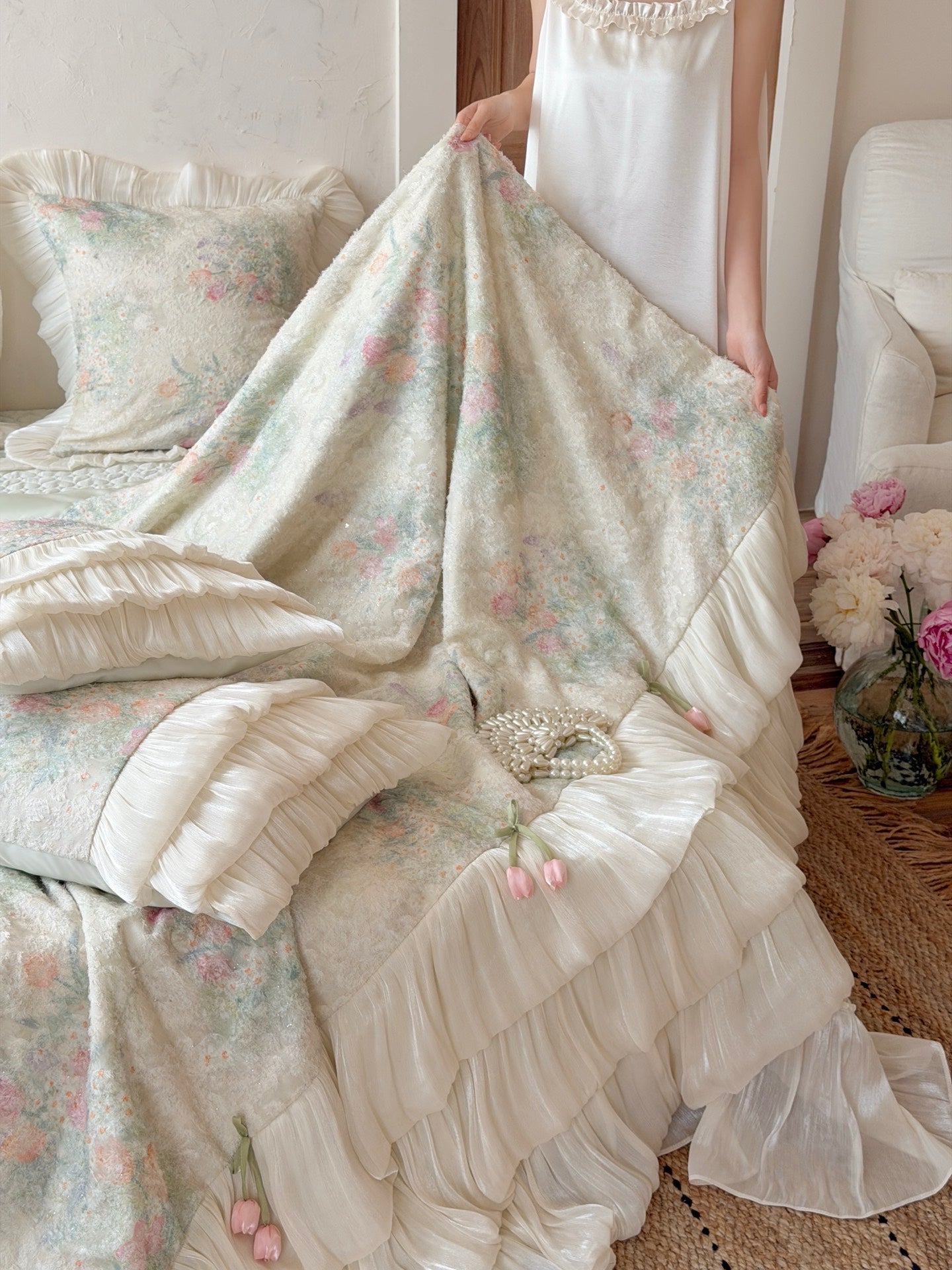 Garden Veil Comforter Set original reference image 4