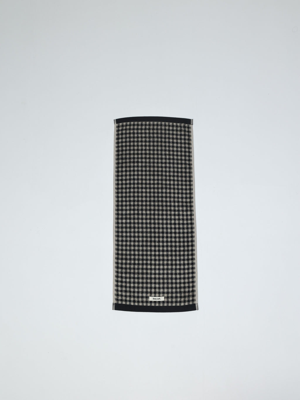 Gingham Grid Cotton Bath Towel original reference image 7