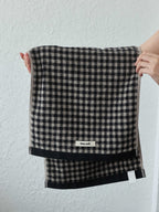 Gingham Grid Cotton Bath Towel original reference image 9
