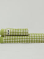 Gingham Grid Cotton Bath Towel original reference image 10