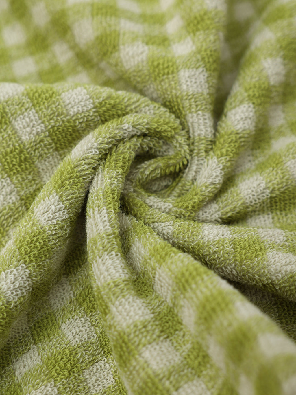 Gingham Grid Cotton Bath Towel original reference image 13