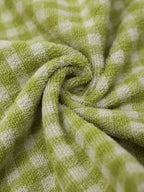 Gingham Grid Cotton Bath Towel original reference image 13