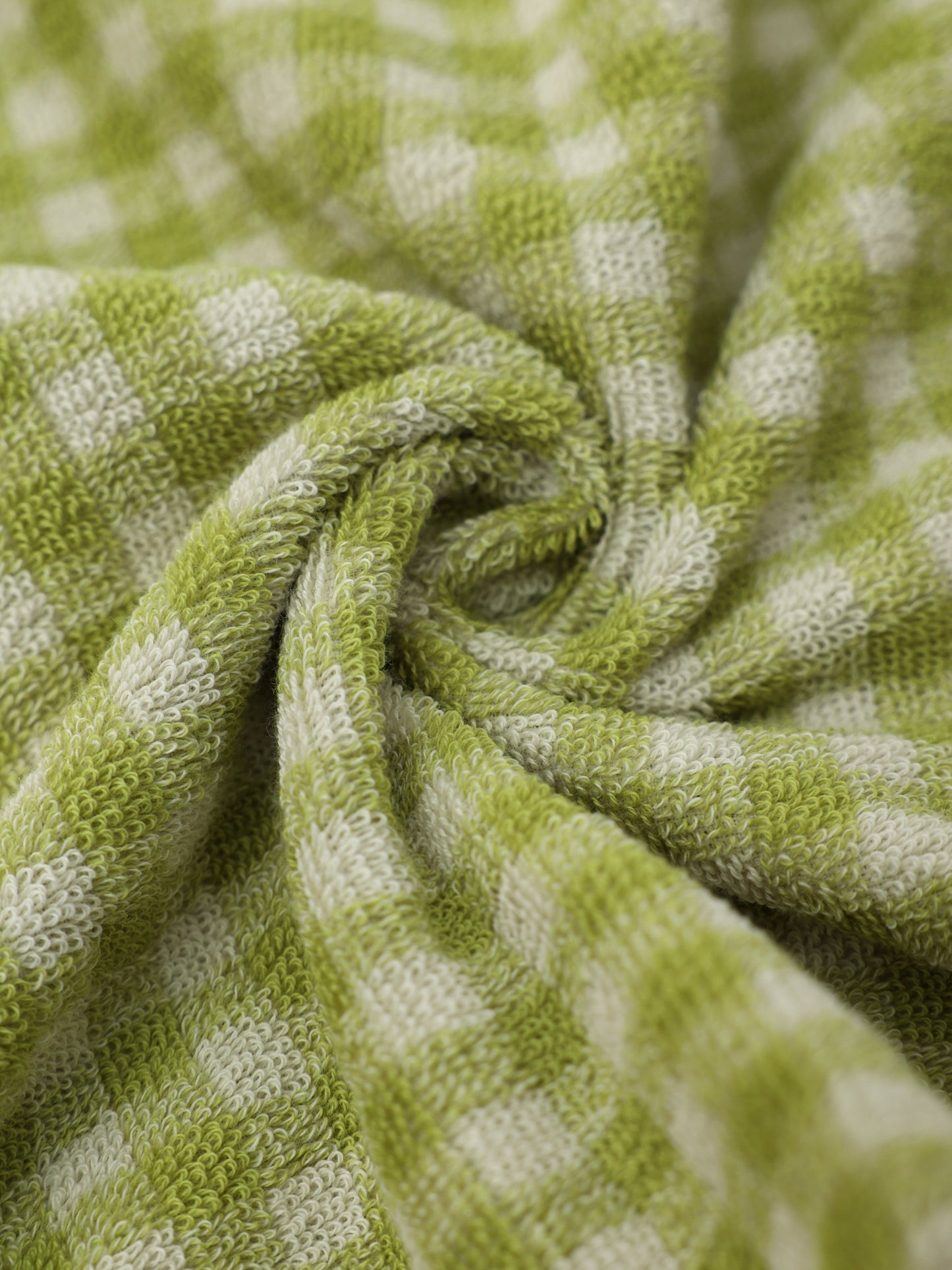 Gingham Grid Cotton Bath Towel original reference image 13
