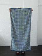 Gingham Grid Cotton Bath Towel original reference image 15
