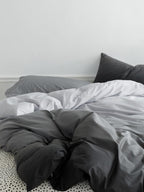 Horizon Gradient Cotton Duvet Cover original reference image 2